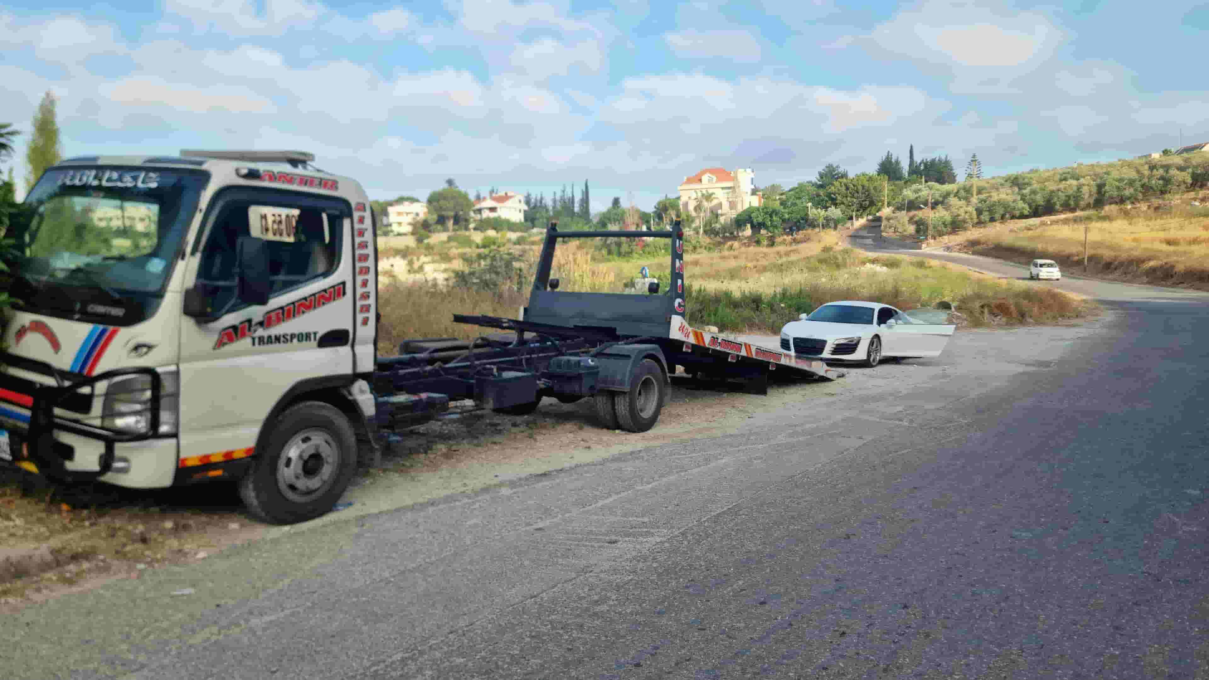 Balata for transporting cars 