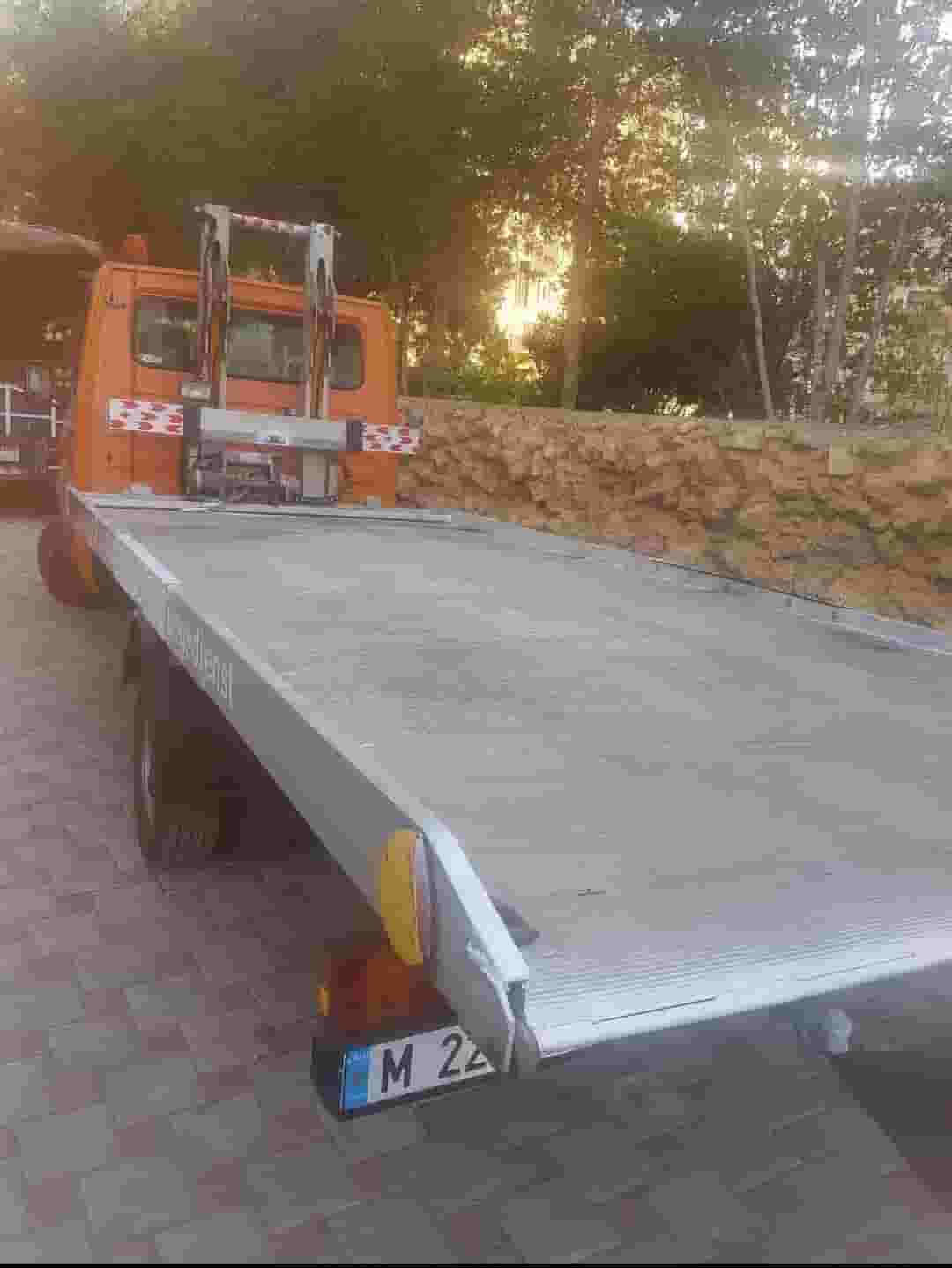 A winch to transport all types of cars 